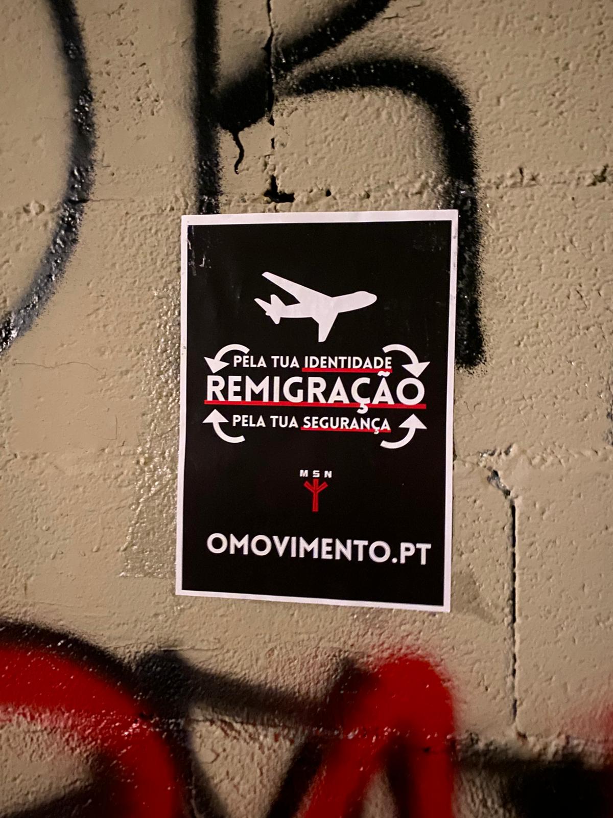 Ação nas ruas do Porto